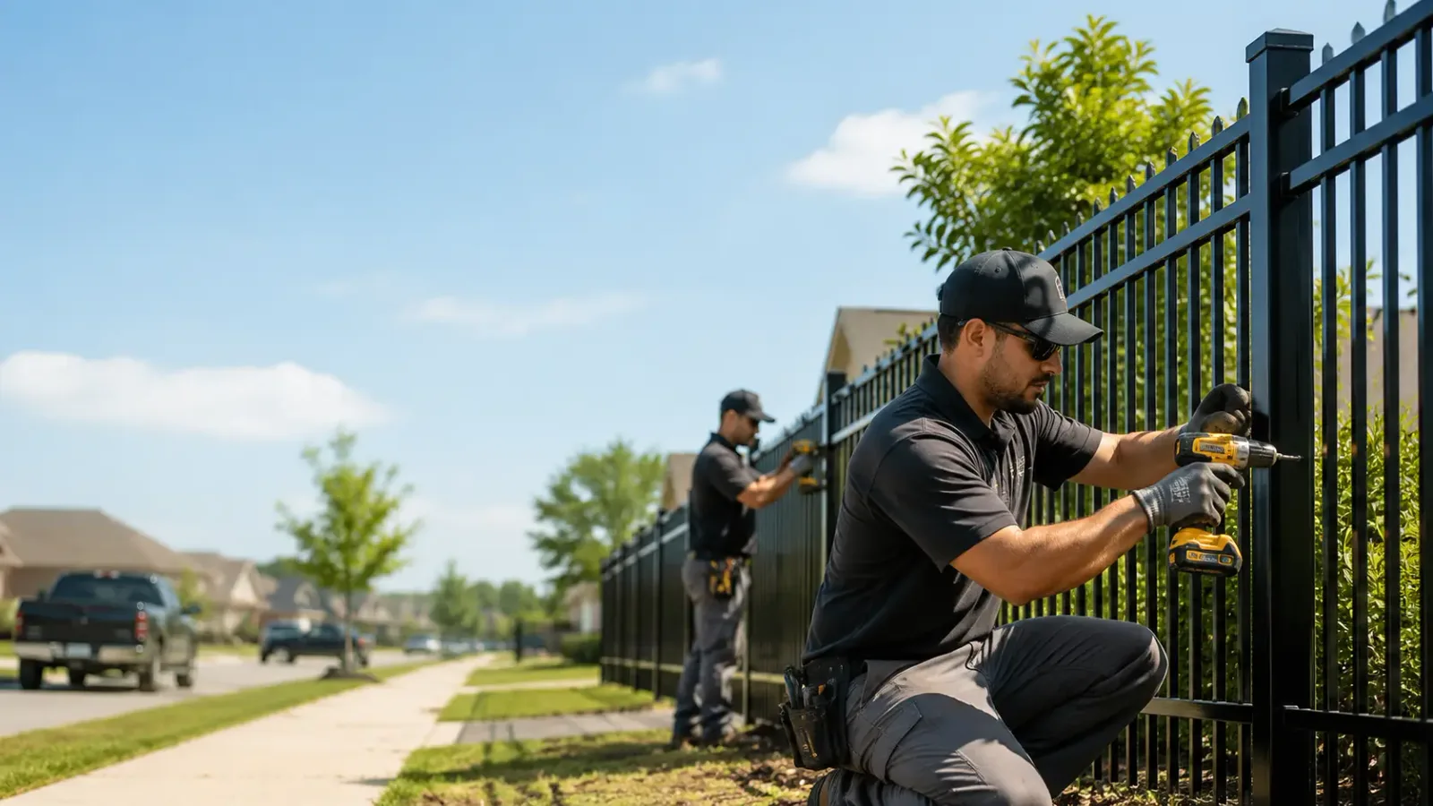 Metal Fence Installation in Malvern, AR